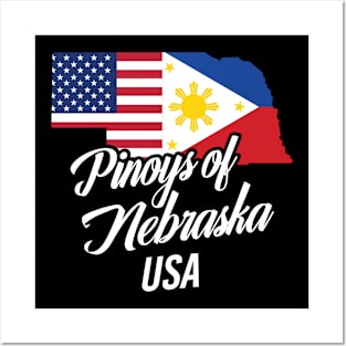 Filipinos of Nebraska Design for Proud Fil-Ams Posters and Art